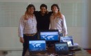 Hay equipo. Fernando Valdivia, Sebastián Nader y Sebastián San Juan.