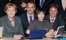 merkel-y-zapatero Merkel y Zapatero, un guiño político para el CeBIT
