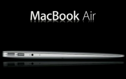 MacBook Air, una notebook increíblemente delgada y liviana.