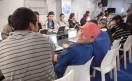 Los alumnos escuchaban con atención la charla-clase sobre seguridad en redes sociales. ¿Quién estaba a cargo de la misma? Adivinen....