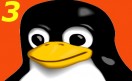 Nuestro viejo y querido Tux, la mascota oficial de Linux en su versión 3.0