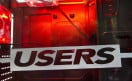 Una imagen del increíble modding realizado con el logo de USERS en funcionamiento con las luces. ¿Te gustaría tener tu propio gabinete así?