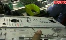 Así empieza la fabricación de la notebook, con una tapa desprovista de cualquier parte móvil.