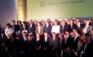 Mauricio Macri junto a ministros y directivos de las empresas radicadas en el Distrito Tecnológico Mauricio Macri junto a ministros y directivos de las empresas radicadas en el Distrito Tecnológico