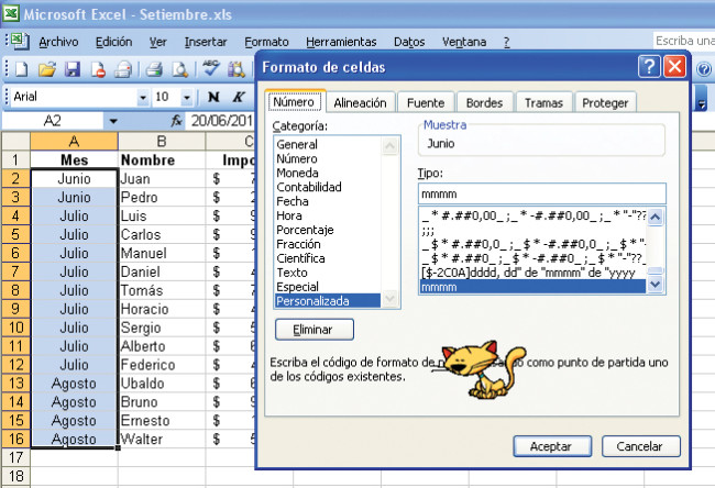 Excel Subtotales Mensuales RedUSERS