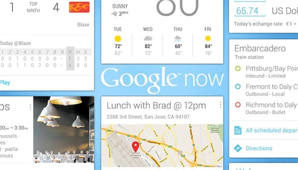 Google now llega a la PC