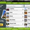 TouristEye organiza la información de manera excelente en cualquier tamaño de pantalla