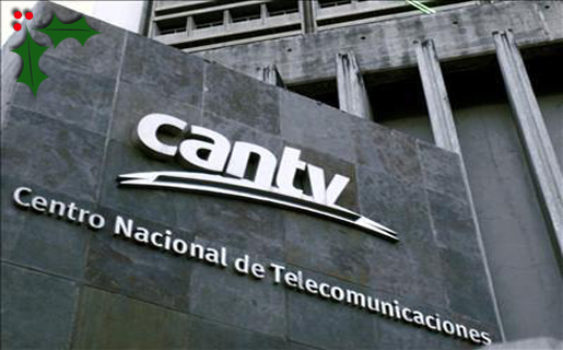 Cantv ofrece 25% de descuento como regalo de Navidad