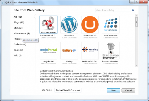 WebMatrix