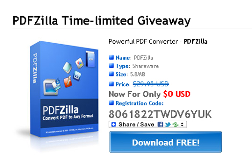 PDFZilla disponible gratis hasta el 5 de febrero