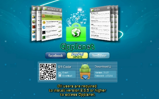 Applanet permite descargar un reemplazo del Market que habilita la descarga gratuita de apps pagas.