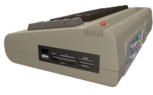 El renovado Commodore cuenta con puertos USB