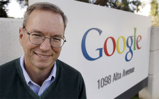 Eric Schmidt cedió su puesto como CEO de Google la semana pasada a unos de sus fundadores: Larry Page.