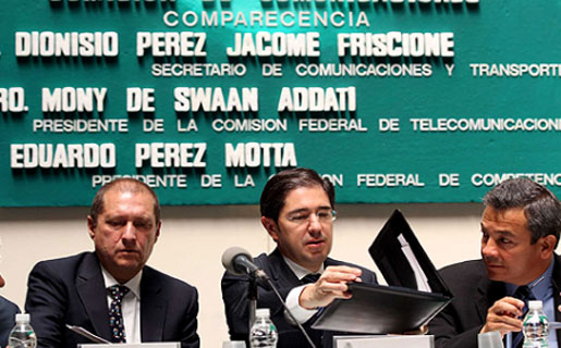 Gobierno no apoya a Televisa ni obstruye a Telmex