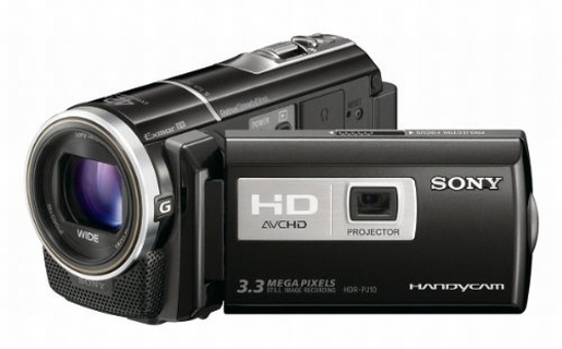 capacidad Correspondiente martes Sony HDR-PJ10: una handycam con su propio proyector - RedUSERS