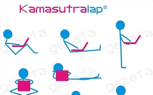 No será un libro completo, pero posee todas las poses posibles para usar tu laptop.