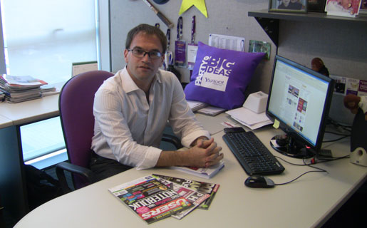 Alejandro Fishman, presidente del IAB Argentina, nos recibió en las oficinas de Yahoo! Argentina donde se desempeña como Director General.