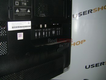 El televisor tiene entradas para antena de TV digital, TV analógica, T