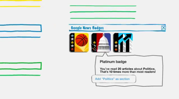 Google News Badges el nuevo sistema de logros de Google.