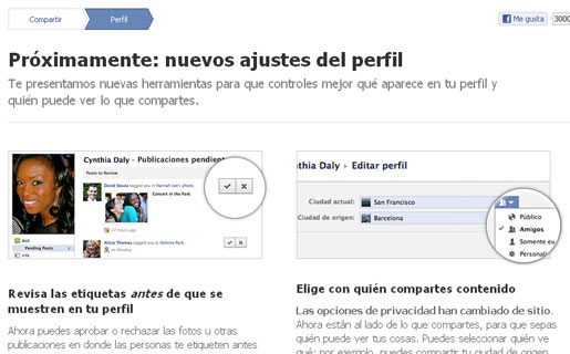 Facebook agregó más controles para mejorar la privacidad: evitar el fotoetiquetado sin permiso y elegir los grupos que verán nuestros contenidos.