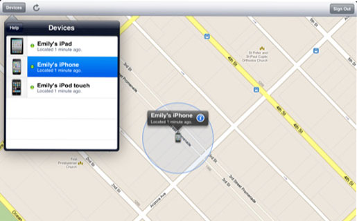 FindMyApp permite conocer la ubicación de un iPhone/iPad desde cualquier otro dispositivo que corra iOS.