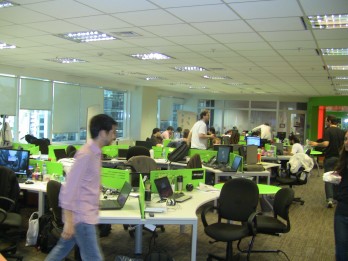Más imágenes de las oficinas de Globant.