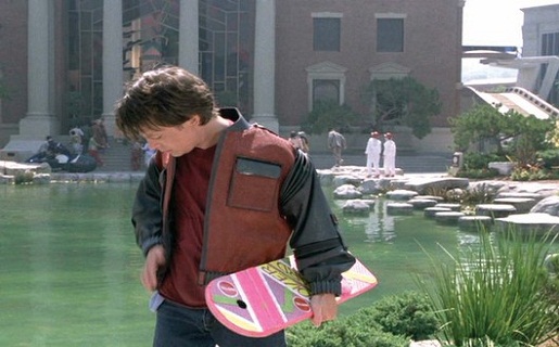 Quizás en algunos años podamos ver algo similar al Hoverboard de Marty McFly.