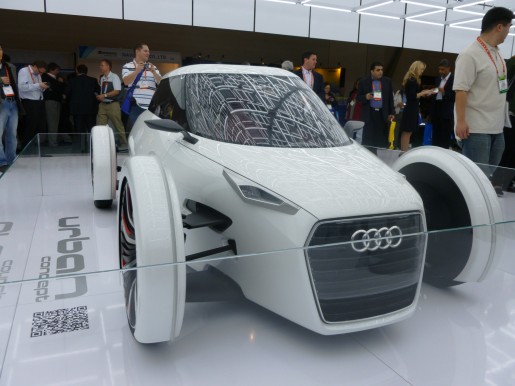Uno de los prototipos de Audi que más nos gusto en la feria.
