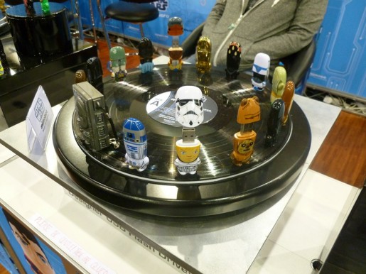 Pendrives personalizados con los personajes de Star Wars.