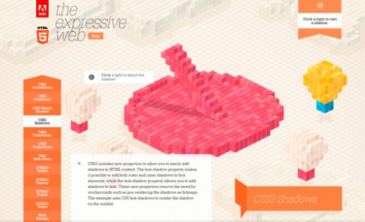 HTML5 y CSS3 combinados permiten crear sitios sorprendentes