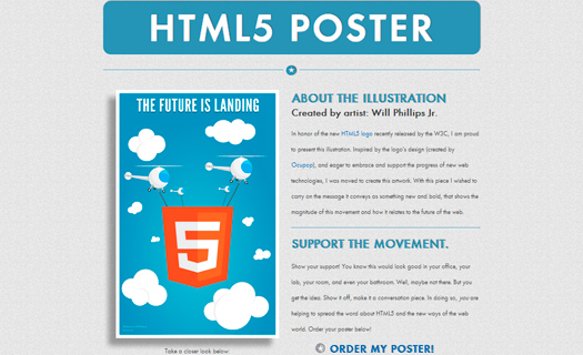 HTML5 Poster