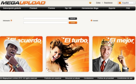 Adiós MegaUpload... fue hermoso mientras duró.