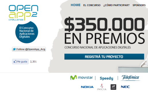 Concurso Nacional de Aplicaciones Digitales OpenApp