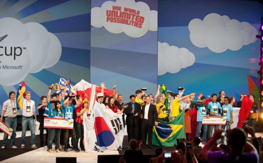 Final de Imagine Cup 2011 en Nueva York, Estados Unidos.