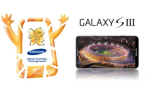 El S3 es el smartphone oficial de los Juegos Olímpicos Londres 2012.