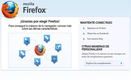 La nueva interfaz de Firefox 13 sorprende y agrada al mismo tiempo.