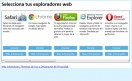 BrowserChoice.eu fue creado por la Comisión Europea para permitir a los usuarios otras opciones para usar la Web además de IE.