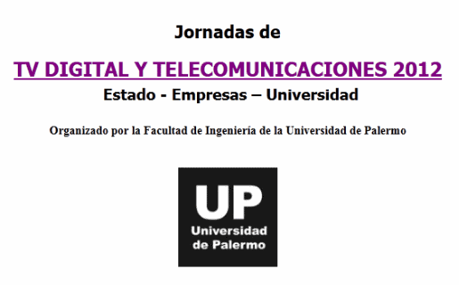 TV Digital y Telecomunicaciones 2012