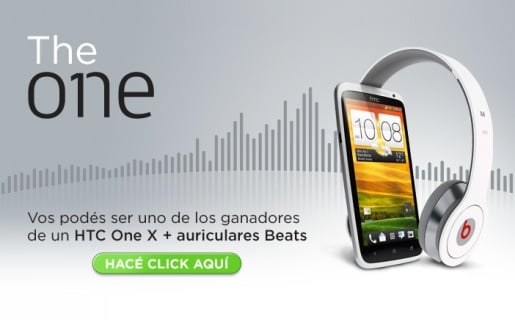 El pack se compone por un HTC One X y los auriculares Beats "SOLO".