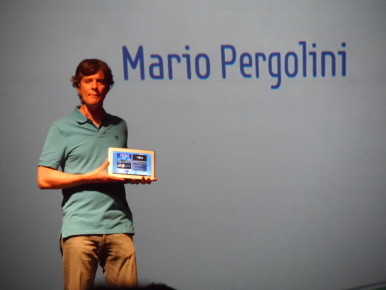 Mario Pergolini fue el encargado de presentar la Note 10.1