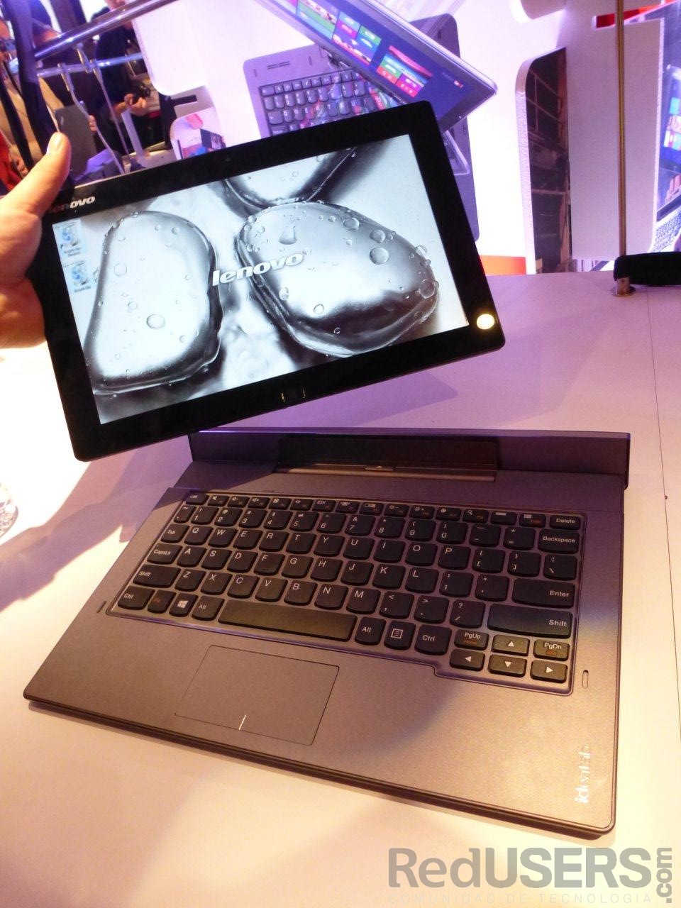 El concepto de laptop "convertible" fue uno de los más vistos en la CES 2013