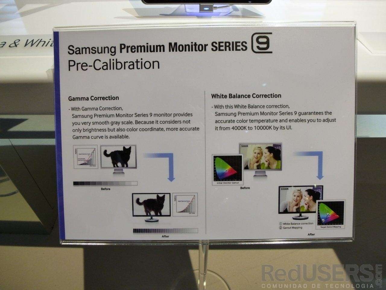 Los nuevos monitores de la Serie 9 tuvieron su lugar en el Booth de Samsung