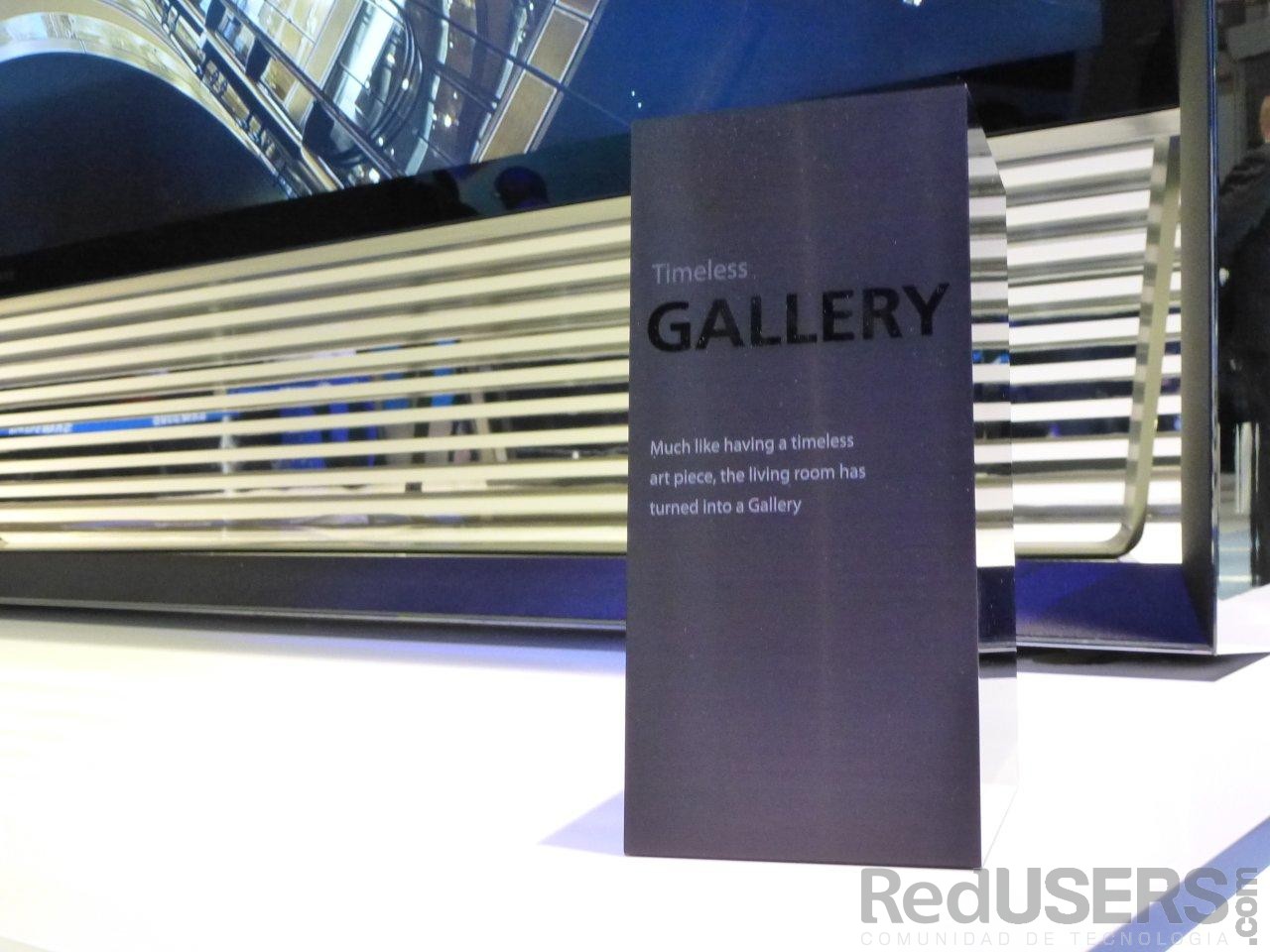 Timeless Gallery, uno de los rincones del Booth de Samsung Timeless Gallery, uno de los rincones del Booth de Samsung