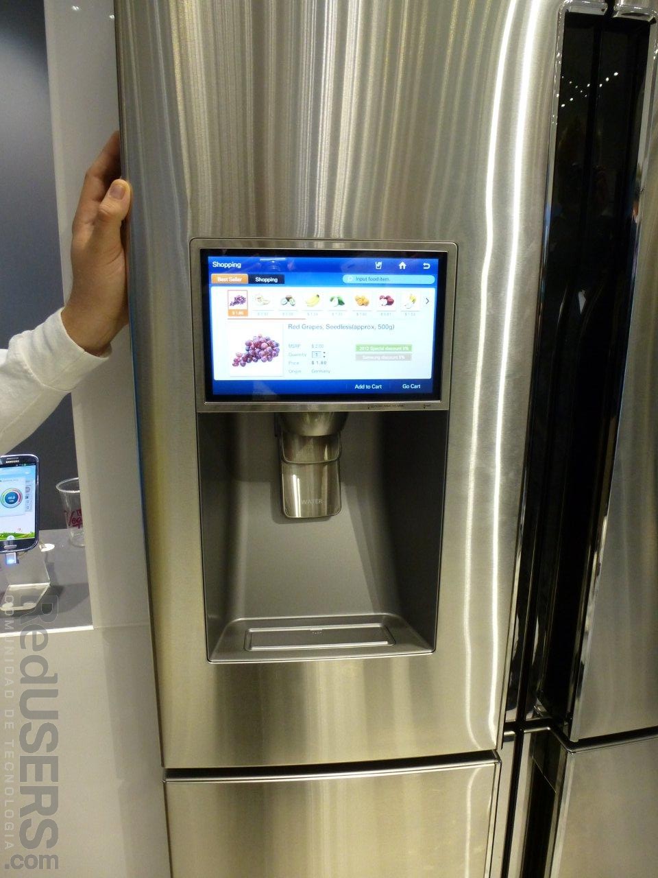 Próximamente podremos abastecer nuestra heladera desde una pantalla