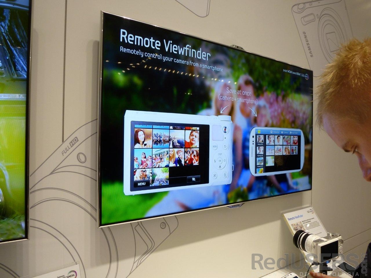 Remote Viewfinder permite ver las fotografías, de manera remota, en un smartphone o tablet Remote Viewfinder permite ver las fotografías, de manera remota, en un smartphone o tablet
