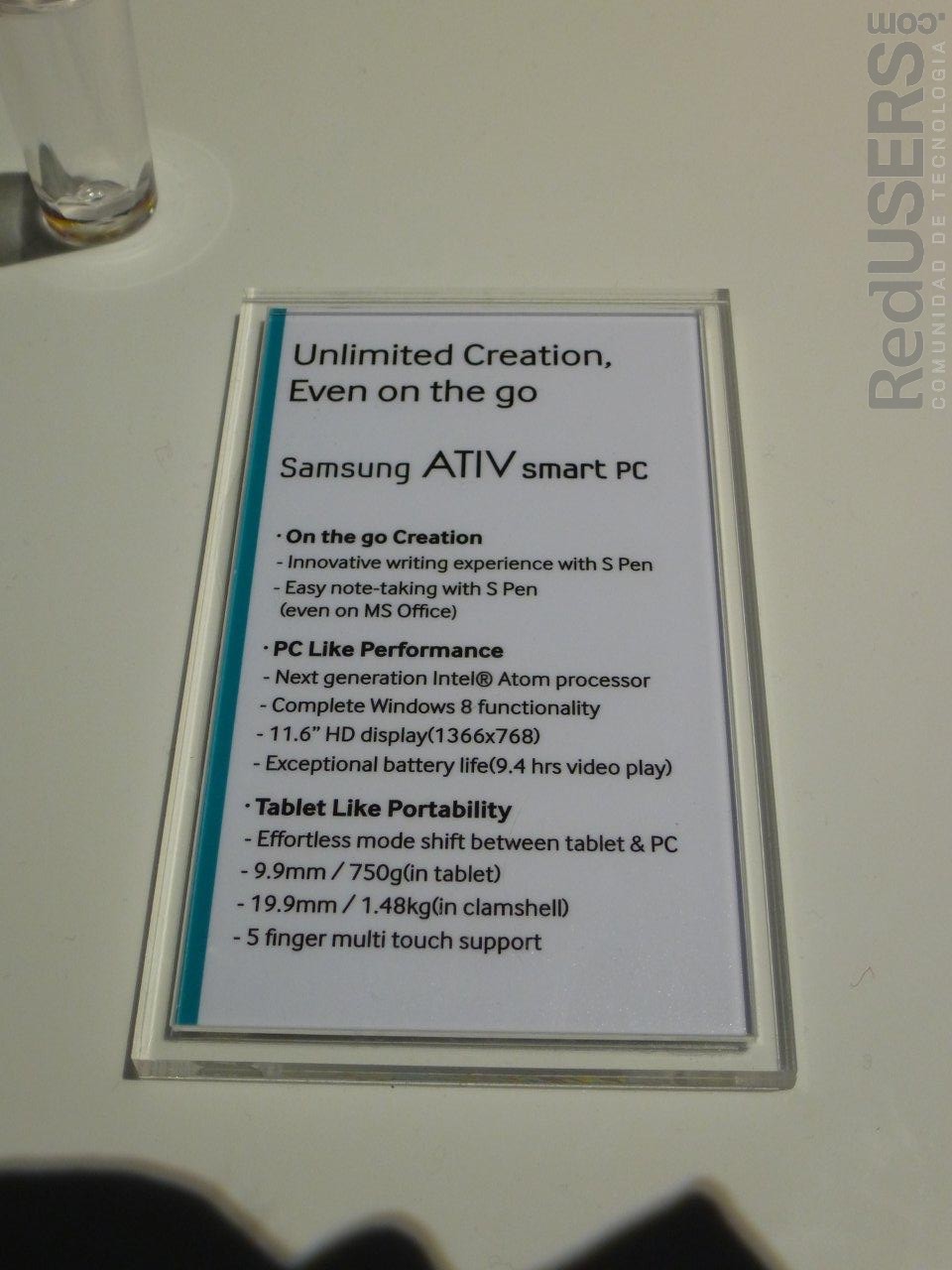 Más data de la ATIV Smart PC Más data de la ATIV Smart PC