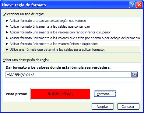 FÓRMULAS EXCEL IDENTIFICANDO FINAIS DE SEMANA/FERIADOS - Excel RAP10 