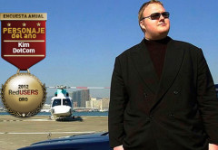 Kim DotCom fue el gran personaje del 2012