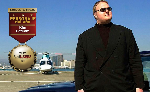 Kim DotCom fue el gran personaje del 2012