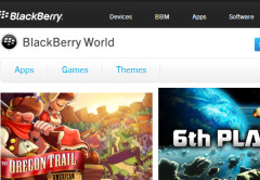 Les presentamos a la tienda de descargas "BlackBerry World".